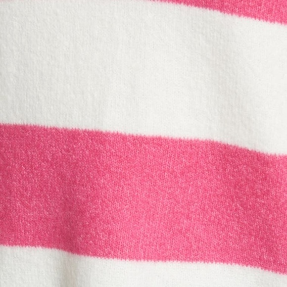 VINCE Camuto Striped V-neck Sweater - Picture 6 of 7